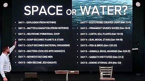 SPACE OR WATERS ABOVE? RICH TIDWELL AT THE TRUTH AND FREEDOM CONFERENCE 🔥