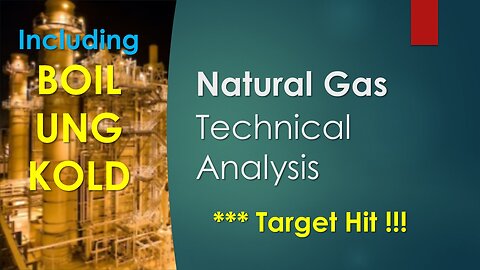 Natural Gas BOIL UNG KOLD Technical Analysis Jan 04 2024