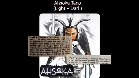 Ahsoka Name Symbolism - Hinduism, Buddhism, Freemason Roots