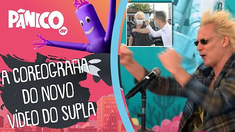 O QUE? Supla explica COREOGRAFIA de entrevista em CUBATÃO