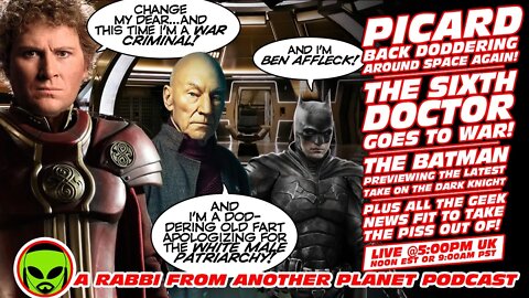 LIVE@5 - The New War Doctor Who!!! The New Batman!!! The VERY VERY OLD Picard!!!