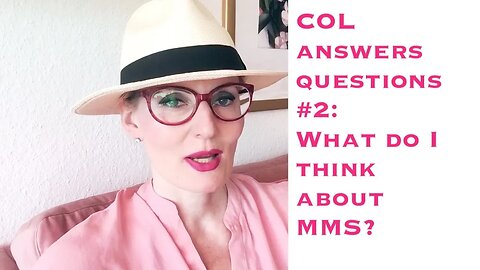 Crazy Ozone Lady Answers Questions #2: What do I think about MMS?