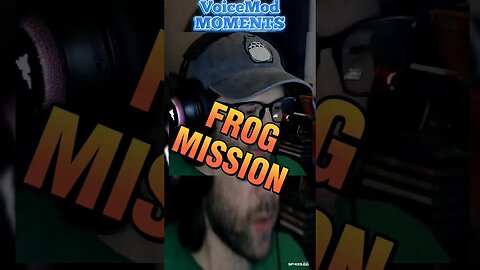 Frog Mission #gamerdad #voicemod #funny #silly #frogs #frogsofinstagram #voicechanger #mission