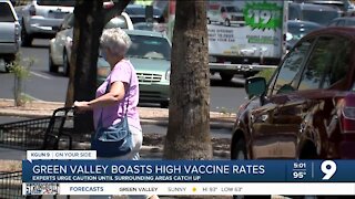 Green Valley zip code nears 90 percent vaccinated