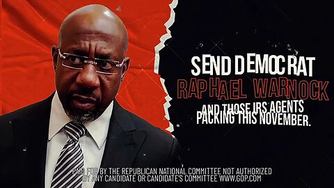 Blue 22: Send Raphael Warnock Packing this November