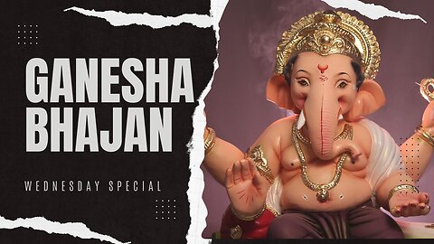 GANESHA BHAJAN | GHAR ME PADHARO | WEDNESDAY SPECIAL BHAJAN | HINDI BHAJAN