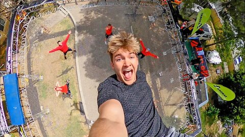 I Spent A Week On The World's Biggest Trampoline