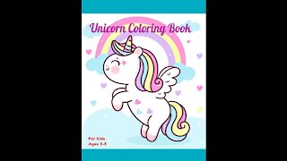 Stella the Unicorn Coloring Book