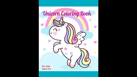 Stella the Unicorn Coloring Book