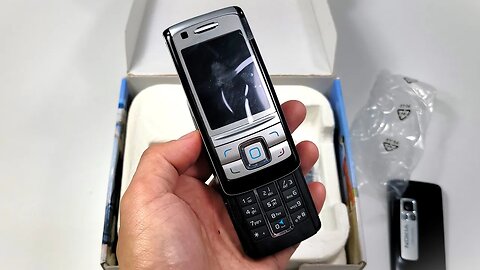 Nokia 6280 Classic Slider Phone Unboxing Review