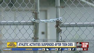 Hillsborough Schools stop athletic activities after teen's death