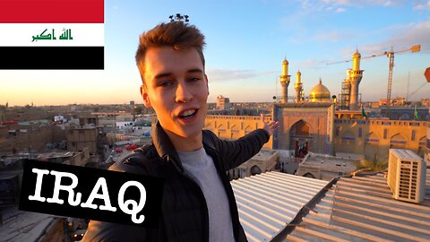 IRAQ SHRINES and MARKETS with friends 🇮🇶 بريطاني في الكاظمية مع الأصدقاء 🇮🇶