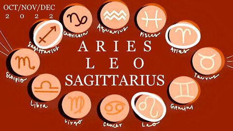 FIRE SIGNS: Aries / Leo / Sagittarius 🔥 The Next 3 Months (Oct, Nov, Dec) — Coming Out of Hard/Dark Times.. it’s Downhill from Here!