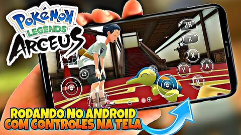 POKÉMON LEGENDS ARCEUS: Game Play teste no EGG NS Emulator Switch Android