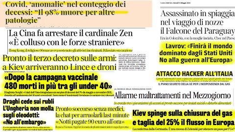 GUERRA, GAS E COVID (Rassegna stampa)