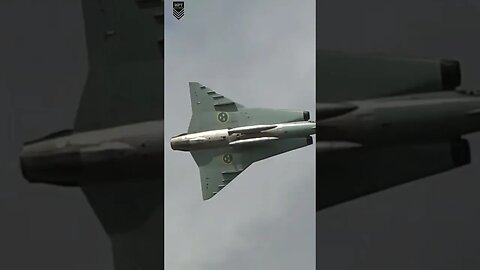 Saab 35 Draken In Action Perform