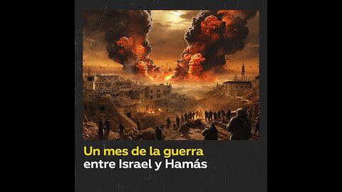 Balance de la tragedia entre Israel y Hamás tras un mes de conflicto