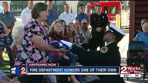 TFD honors one of their own