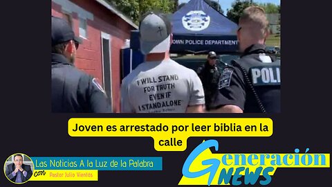 Joven es arrestado por leer la biblia en Wisconsin