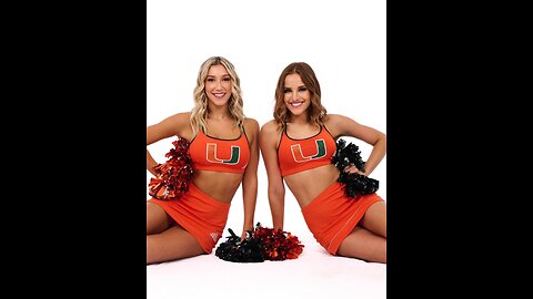 Hurricanes Dance Team Wow 🧡💚 University of Miami ACC College Basketball