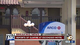 Police surround Hacienda Motel in Escondido