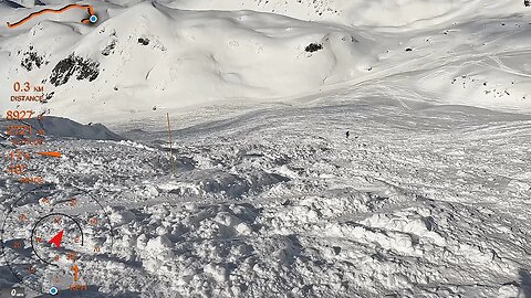 [4K] Skiing Chandolin, Real Itinéraire Rothorn First Time! Val d'Anniviers Switzerland, GoPro HERO10