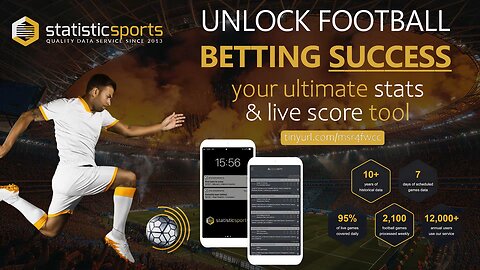 Unlock Football Betting Success with StatisticSports: Your Ultimate Stats & Live Score Tool