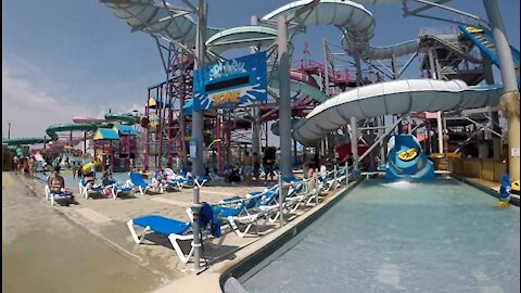 Fun at Splash Zone Water Park - Wildwood NJ - July 2021