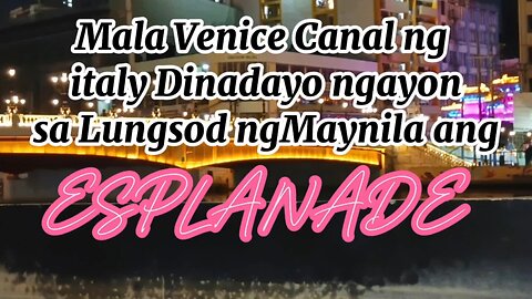 ITALY'S VENICE CANAL like Attraction in Manila Philippines