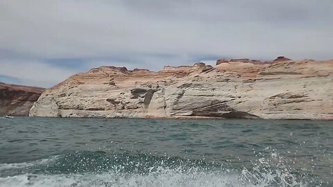 Boating on Lake Powell - June 4, 2022