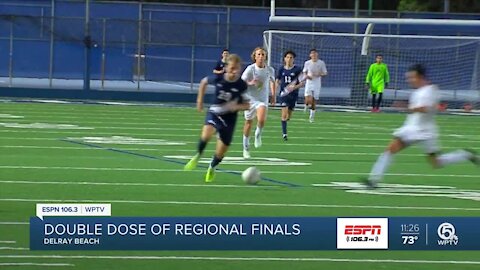 American Heritage soccer playing host to regional finals