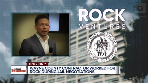 Wayne County contractor worked for Rock Ventures during jail negotiations