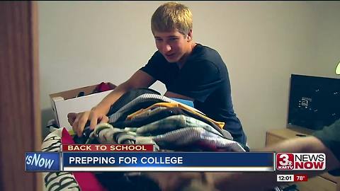 Back to school: Prepping for college