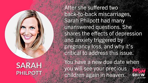 Ep. 423 - Processing the Grief of a Miscarriage and Discovering Peace and Joy Again - Sarah Philpott