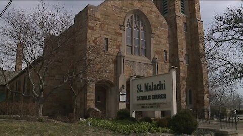 With race and funding delayed for community kitchen, runners start food drive for St. Malachi