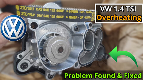 Volkswagen 1.4 TSI Water Pump & Thermostat Housing Failure