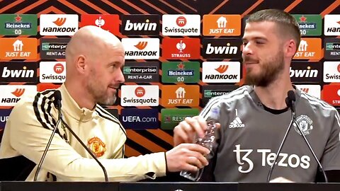 'When Martial is in the team we play our BEST FOOTBALL!' | Erik ten Hag, De Gea | Man Utd v Sevilla