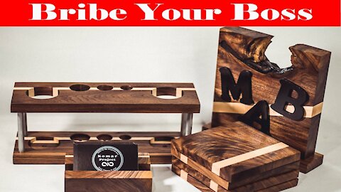 Woodworking Project: Bribe Your Boss With a Hand Crafter Christmas Gift