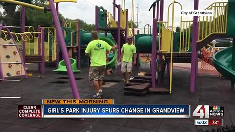 Grandview makes changes, considers others, after girl is burned on playground slide