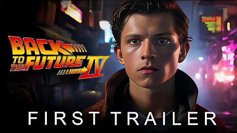 BACK TO THE FUTURE 4 (2024) - First Trailer | Tom Holland