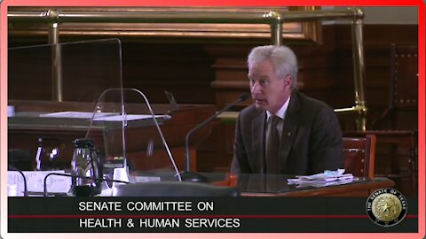 Peter Mccullough, MD Testifies to Texas Senate HHS Committee - 2661