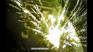 Accidental Fireworks Explosion