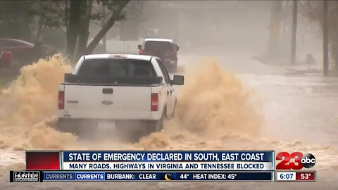 State of emergency declared in South, East Coast