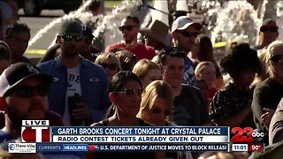 Garth Brooks tonight at Crystal Palace