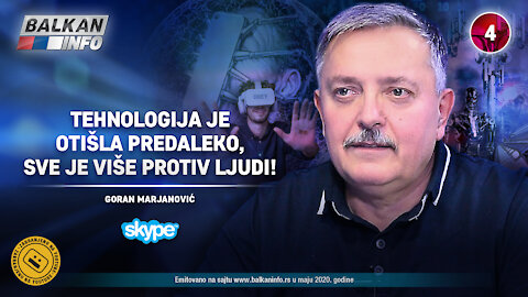 INTERVJU: Goran Marjanović – Tehnologija je otišla daleko, sve je više protiv ljudi! (9.5.2020)