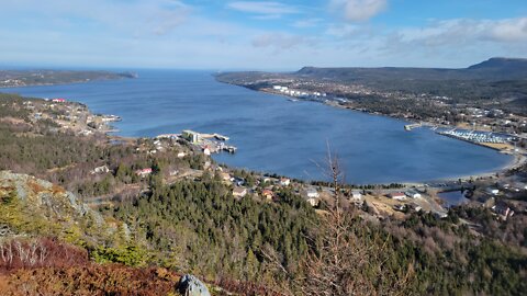 Cross on George Mountain hike - Holyrood, Newfoundland