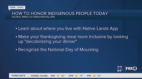 Honoring indigenous communities this Thanksgiving