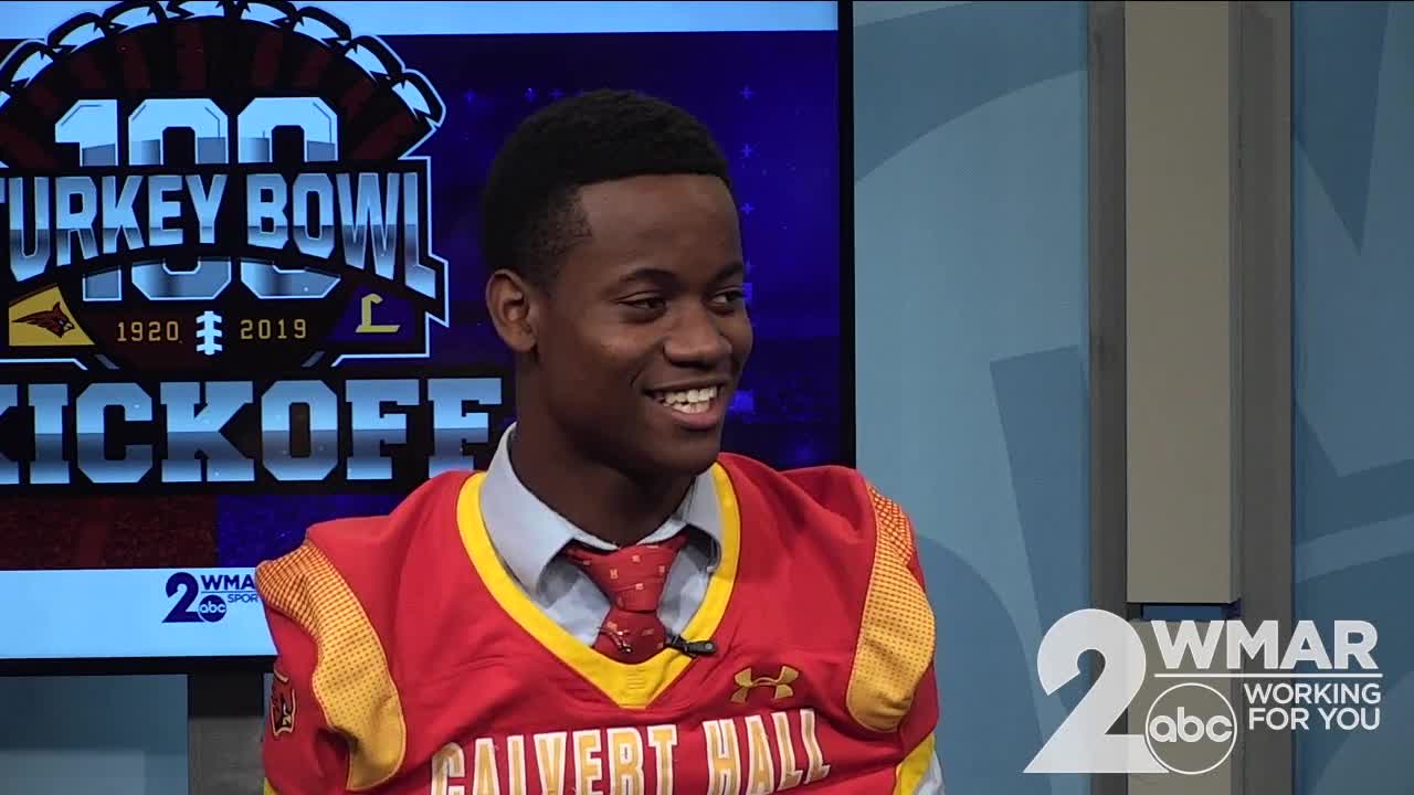 Turkey Bowl 100: Calvert Hall's Jaiheem Henderson