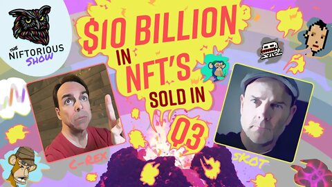 NFTs at $10 Billion in Sales in Q3, MLB, and a Rug Pull