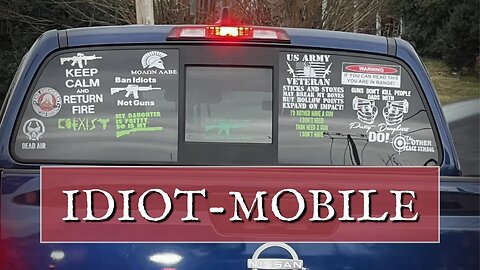 Your Tacticool Truck Stickers Make You a SOFT Target